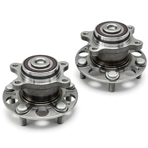 512257 2PCS Rear Wheel Hub Bearing Assembly Compatible with Civic 2006 2007 2008 2009 2010 2011 5 Lug with ABS