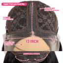 IWISH 13X6 Body Wave Lace Front Wigs Human Hair T Part Glueless Wigs Human Hair Wigs Pre Plucked Per Cut 220% Density Natural Black Wig Body Wave Lace Front Wigs Human Hair Wigs For Black Women