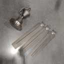 Craftmade UT56TBNK3MR Utility 56" Ceiling Fan with Wall Control, Titanium/Brushed Polished Nickel