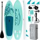 FEATH-R-LITE Inflatable Ultra-Light 10'30''/10'6''33'' Stand Up Paddle Board for All Skill Levels with Premium SUP Paddleboard Accessories,Non-Slip Comfort Deck for Youth & Adults