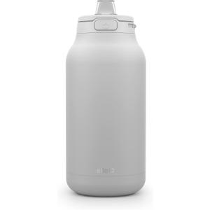 Ello Hydra 64oz Half Gallon Vacuum Insulated Stainless Steel Jug with Locking (Gray)