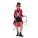 EraSpooky Sexy Women's Ringmaster Costume Adult Halloween Circus Ring Leader Dress Outfits, M