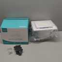 FASDUNT Bathroom Exhaust Fan with Light, 1.0 Sones Ultra Quiet Ceiling Mount Ventilation, 120 CFM for Moisture and Odor Removal, Easy Install in Home Bath and Shower Room