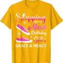 Stepping into My March Birthday Women Girls March Bday Party T-Shirt, Medium