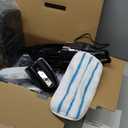 Steam Mop, 12-in-1 Powerful Handheld Steam Cleaner Detachable Steam Mops for Floor Cleaning, 565ML Removable Tank, 23FT Power Cable, MultiPurpose Steamer for Hardwood, Tile, Grout, Furniture (Black)