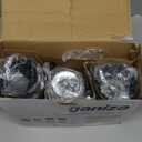 Ganiza Smoothie Blender, 900W Blenders for Shakes and Smoothies, 15-Piece Personal Blender and Grinder Combo for Kitchen, Smoothies Maker with 4 BPA-Free Portable Cup, Nutritious Recipe (Black)