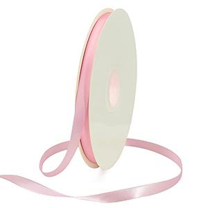 TONIFUL 3/8 Inch x 100yds Light Pink Satin Ribbon Thin Solid Fabric Ribbons Roll for Gift Wrapping Invitation Floral Hair Balloons Craft Party Wedding Decoration Valentine's Day Bouquet