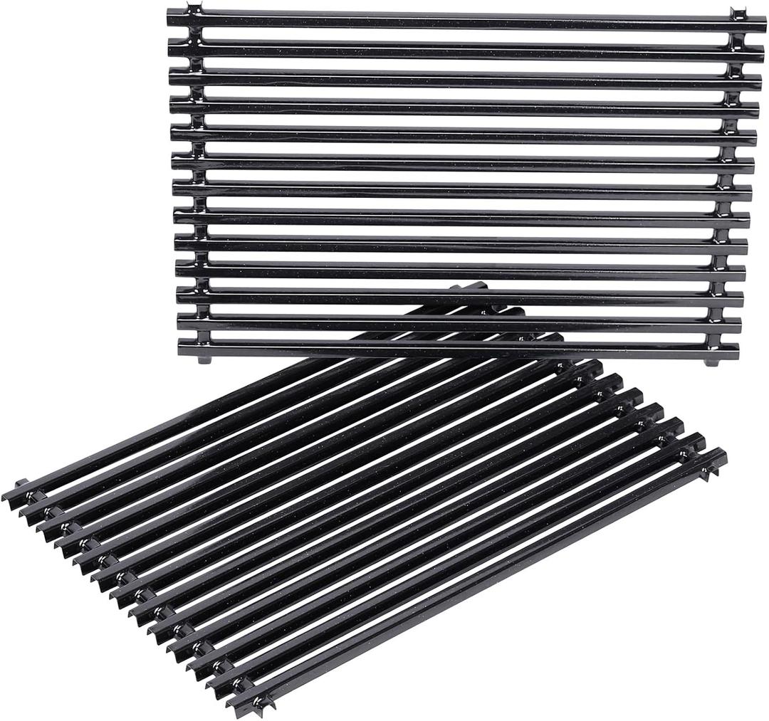 Uniflasy 7525 Grill Grates for Weber Spirit 300 Series E310 E320 (20072012) S310 S320 SP330 Genesis Silver Gold Platinum B C 17.4" Cooking Grates Replacement for Weber Parts 7638 76397526 7527 65906