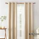 Wood Double Curtain Rods 66-120 Inch(5.5-10ft), Heavy Duty Drapery Rod with Aluminum Alloy Brackets, Adjustable 1-Inch Front and 5/8 Inch Back Double Window Rod with Imitation Wood Grain Finials