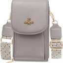CrossBody Bags with Touchscreen Cell Phone Purse Window Zipper Pocket,RFID Blocking Card Holder iPhone bag for Women