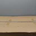 Frylr Small Folding Computer Desk  43.3 Inch Portable Table for Craft and Study, Lightweight Desk for Small Spaces, Foldable Laptop Table Built-in AC/USB Outlets for Convenience, Marble Greige