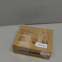 Christmas Light Bulbs 24-Pack S14 Colored LED String Light Bulbs Replacement, E26 Base 1W Plastic Shatterproof Waterproof, Christmas Light Bulb Red, Green, Yellow, Blue (Multi-colored-120v)