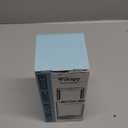 Wikapy Bedside Water Carafe and Glass Set With Silicone Coaster for Nightstand, Bedroom, 18 OZ Clear Mouthwash Dispenser for Bathroom