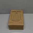 Brass Gold Candlestick Holders, Metal Taper Candle Holders Set of 6, Vintage Modern Candle Sticks Holder Decor for Table Centerpiece, Fireplace Mantel Wedding Housewarming Gift, Candlelit Dinner Dcor