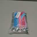 TIANHOO Remote Controller for Wii & Wii U, with Silicone Case and Wrist Strap, 2 pack (Pink & Blue)