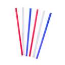 Party Straws Prajitas Flexibles 125 CT and Paper Straws 24 Ct