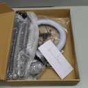 Tripod for iPhone with Light & Phone Holder - 10.5'' Ring Light with Stand - Second Arm with Overhead Phone Mount, Fast-Adjust Bamboo-Flex Stand & Remote for Content Creators, Video Recording