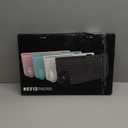 Wireless Keyboard and Mouse Combo - Full-Sized Ergonomic Keyboard with Wrist Rest, Phone Holder, Sleep Mode, Silent 2.4GHz Cordless Keyboard Mouse Combo for Computer, Laptop, PC, Mac, Windows -Trueque (1 PACK, Black)