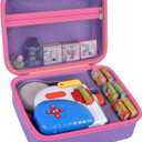 Case Compatible with Little Tikes for Story Dream Machine Books Starter Set, Toys Protective Container for Little Tikes for Storytime Audio Play Real for Character Collection (Box Only), Purple
