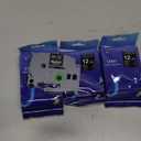 Unismar TZe-335 Compatible for Brother Ptouch 12mm 0.47 Laminated White on Black Label Tape TZ335 TZ Tape Work for Label Maker PTD220 PTD200 PTD210 PTD400 PTH100 PTH110 PT1280, 1/2'' x 26.2', 4-Pack