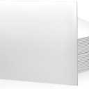 Jingmore 12 Pcs Half Sheet Rectangle Cake Drum Board Greaseproof Rectangle Cake Boards 1/4 Inch Thick Foil Corrugated Plate Drum Base for Desserts Display(14 x 19 Inch,White)