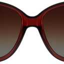 NYS Collection Oversized Vintage 'Jackie O' Sunglasses  Retro Chic Iconic Shades for Women,100% UV Protection (Brown Frame - Brown Lens)
