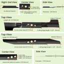 AB2102D High-Lift Bagging Blade Set, Lawn Mower Blade Replace for EGO 21" Lawn Mowers LM2130/LM2133/LM2130SP/LM2135SP/LM2150SP/LM2156SP