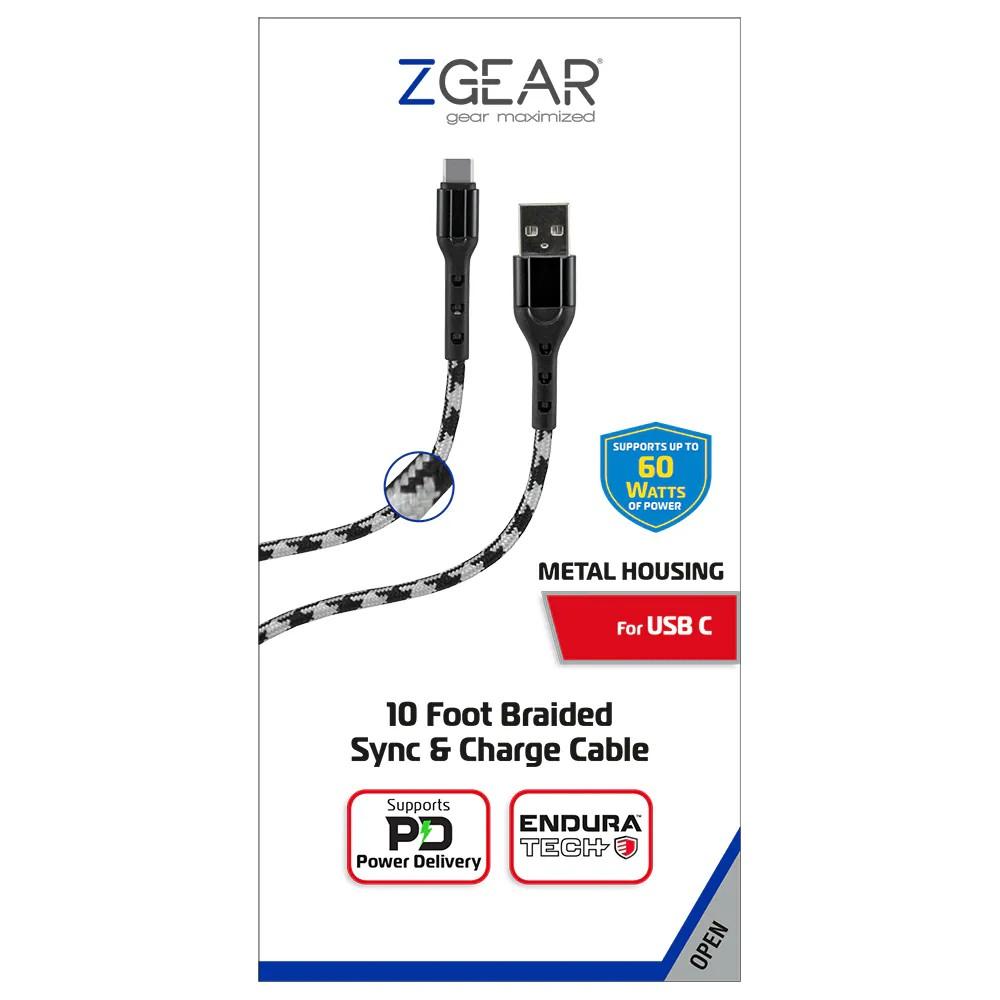 2 PCS Adaptive Fast Charger Wall Charger, 10 Foot Braided Sync