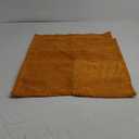 Fancy Homi Set of 2 Burnt Orange Decorative Throw Pillow Covers 18x18 Inch for Living Room Couch Bed, Boho Farmhouse Fall Home Decor, Soft Textured Corduroy Corss Patchwork Cushion Case 45x45 cm