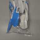 6 Pack Household Deep Cleaning Set - Kitchen, Bathroom & Floor Cleaning Brushes, Includes Scrub, Dish, Bottle, Grout, Crevice & Shoe Brushes