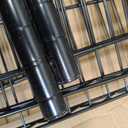 Amazon Basics 4-Shelf Steel Wire Storage Shelves for Garage, Adjustable Metal Shelving Unit, 200 lbs Per Shelf, 23.2" W x 48" H x 13.4" D, Black
