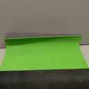 Neon Green Leather Heated Gaming Mouse Pad 31.5 x 13 in Winter Warmer Keyboard Mat for Office Table Gaming,Study