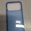 JJGoo Compatible with iPhone 17 Pro Case Clear, Soft Transparent TPU Bumper Cover, Slim Thin Shockproof Phone Cases for iPhone 17 Pro Dark Blue