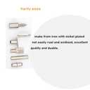 binifiMux 125Pcs Shelf Pins Kit,5 Styles Shelf Support Pegs, Bookshelf Pegs for Shelves,Cabinet Shelf Bracket Pegs Shelf Pins Holders for Furniture Closet, Nickel Plated