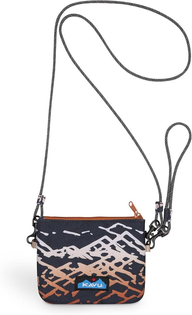 KAVU Renrose Crossbody Wallet with Rope Strap (One Size, Mystic Range)