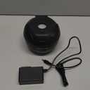 Ultrasonic Retainer Cleaner Machine, 45kHz Dental Cleaning Pod for Denture, Mouth Guard, Night Guard, Aligner, Braces, Toothbrush, 200ML Denture Cleaner with Digital Timer & 4 Modes, Black