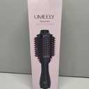Hair Dryer Brush Blow Dryer Brush in One, Upgraded 4 in 1 Hair Dryer and Styler Volumizer with Negative Ion Anti-frizz Ceramic Titanium Barrel Hot Air Hair Straightener Brush