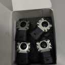 RCJ 9005 9006 Bulbs Combo, 600% Brightness 9005/HB3 High 9006/HB4 Low Dual Beam Bulbs, 6000K Cool White, Plug and Play, IP67 Waterproof, Pack of 4