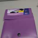 Avery Slide & View Expanding File Folder, 6 Pockets, Letter Size, 1 Plum Folder (73543)