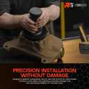 6697 Wheel Knuckle Vacuum Oil Seal Installer Tool - Compatible with Ford F-250 F-350 2005 to Current Model Years, Axle Shaft Seal Installation Tool