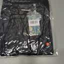 CiCiBird Womens 3/4 Sleeve Blouses Casual Button V Neck Shirt 2025 Trendy Tops (Black, L)