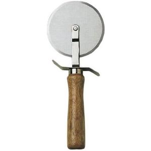Update International 4" Pizza Cutter w/ Wood Handle