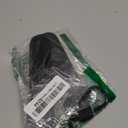 uxcell 2 Pack Shopping Cart Hooks, Leather Adjustable Straps for Trolleys, Backpacks Wheelchairs, Shopping Carts, Black