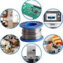 2 x Noah Tin Lead Rosin Core Solder Wire for Soldering, Content 2.0% Solder flux Sn60-Pd40 (0.8mm, 100g)