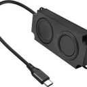 XMSJSIY USB Type C Computer Speaker Laptop Speaker 3W Portable Plug-in External Speaker for Desktop PC Laptop Monitor Phone-1 PCS