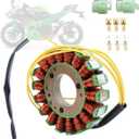Stator Coil 21003-1267 Compatible with Kawasaki EN400 454 LTD EN450 EN500 Vulcan 500 1985-2009 21003-1123
