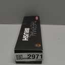 Nimmu Thermal Brush for Blowout Look, 1.5 inch Heated Round Brush, Curling Iron with 10 Temperature Control, Hot Styler Dual Voltage for Travel, Black Gold