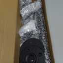 Industrial Iron Pipe Clothes Hanging Bar DIY Wall-Mounted Garment Rack Heavy Duty Clothing Rack for Bedroom, Laundry Room, Closet Storage (Black 24 inch)