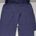 Seamaid Women's Golf Pants with Deep Pockets 7/8 Stretch Athletic Travel Pants for Casual Lounge Navy XL