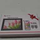 BIGASUO Digital Picture Frame, 10.1" Frameo Digital Frame WiFi with 32GB Memory, 1280x800 IPS Touch Screen, Send Photos/Videos from Your Phone Anywhere, Photo Gifts for Parents and Grandparents